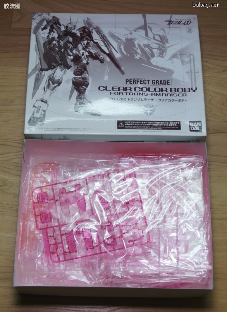PG 定制部件 00 Raiser Trans-AM用 透明外甲扩展配件 - 图片